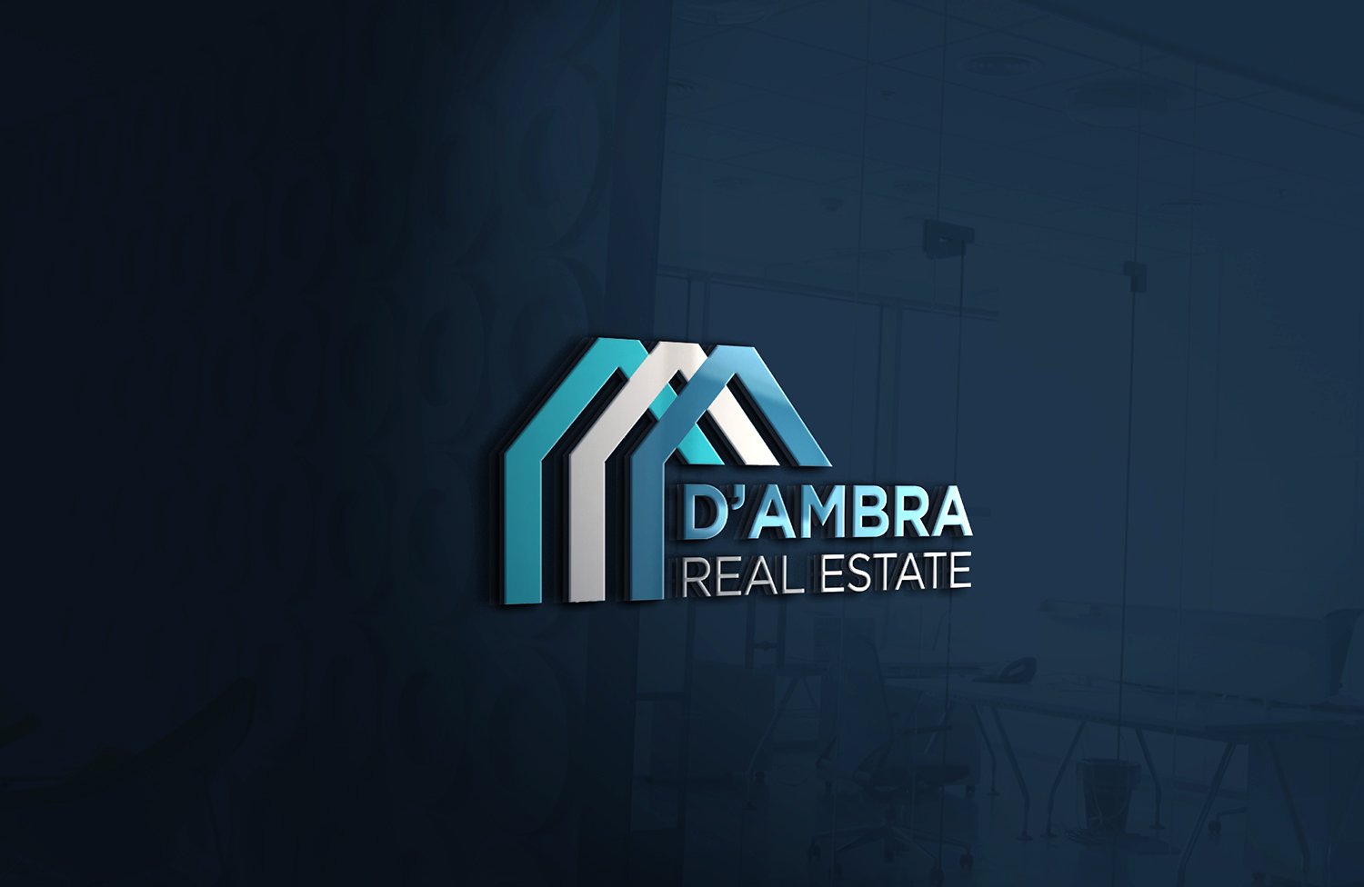 Logo Design by JonnyGeorgeson for D'AMBRA REAL ESTATE | Design #8435260