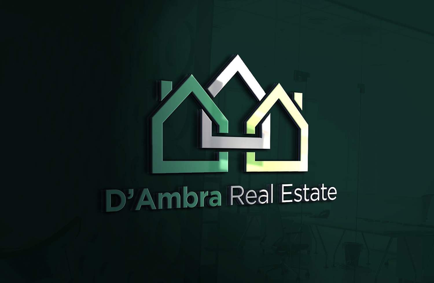 Logo Design by JonnyGeorgeson for D'AMBRA REAL ESTATE | Design #8435262