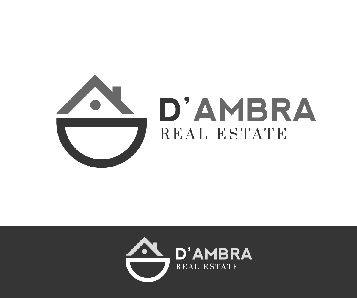 Logo Design by shzyb for D'AMBRA REAL ESTATE | Design #8435299