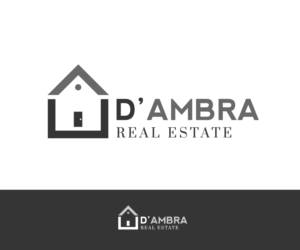 Logo Design by shzyb for D'AMBRA REAL ESTATE | Design #8435404