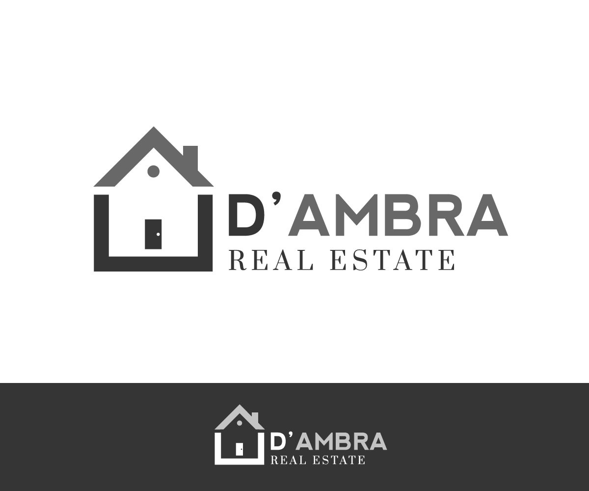 Logo Design by shzyb for D'AMBRA REAL ESTATE | Design #8435422