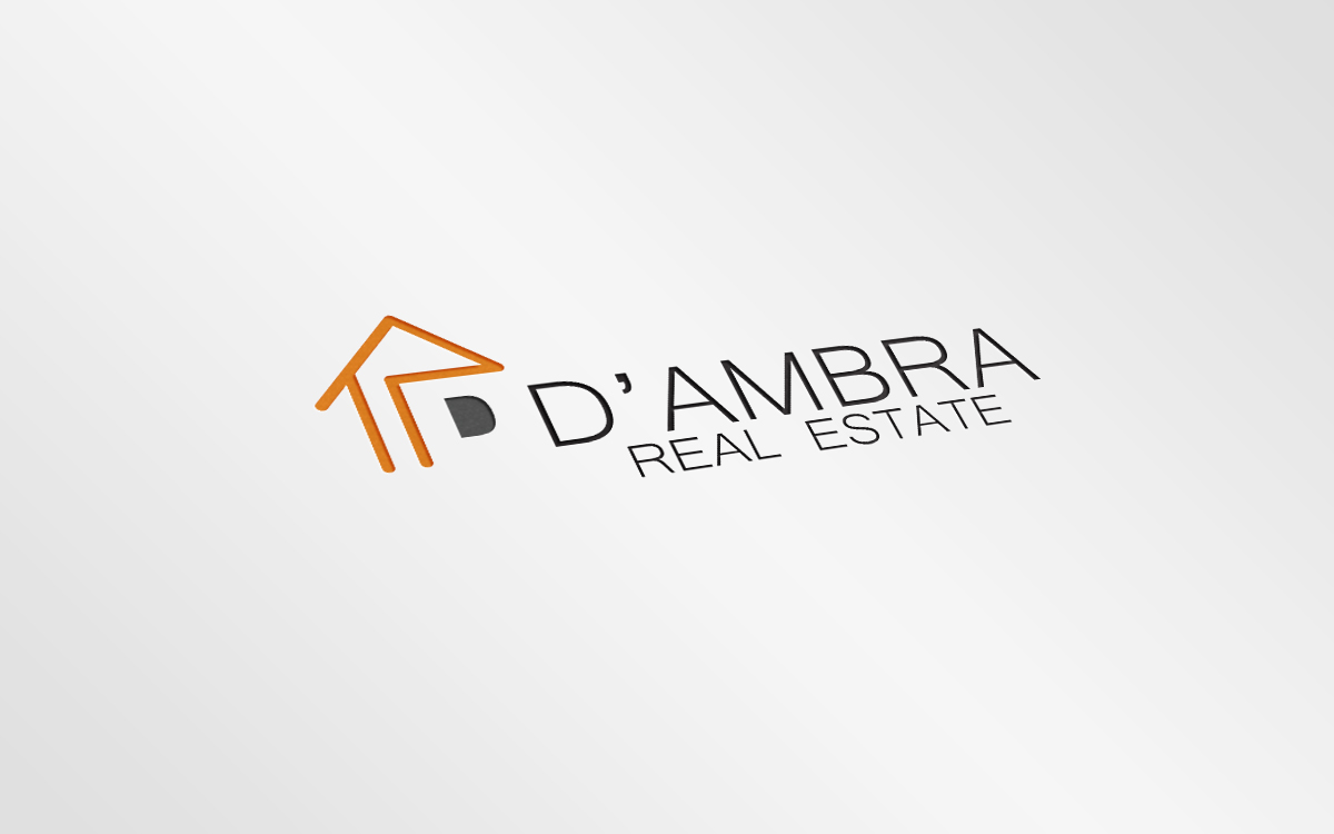 Logo Design by venky.06 for D'AMBRA REAL ESTATE | Design #8487200