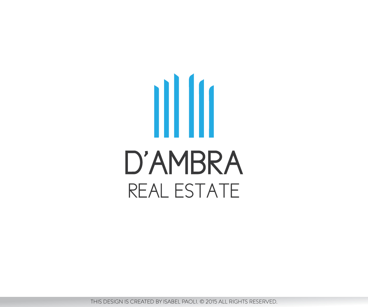 Logo Design by isabel.paoli for D'AMBRA REAL ESTATE | Design #8437286
