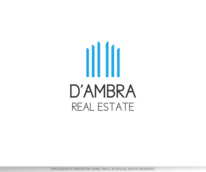 Logo Design by isabel.paoli for D'AMBRA REAL ESTATE | Design: #8437286