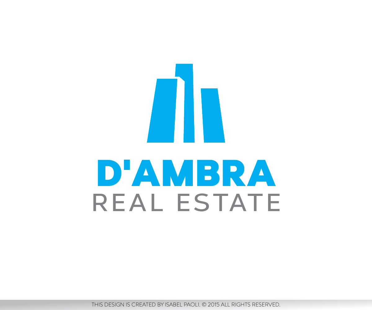 Logo Design by isabel.paoli for D'AMBRA REAL ESTATE | Design #8437287