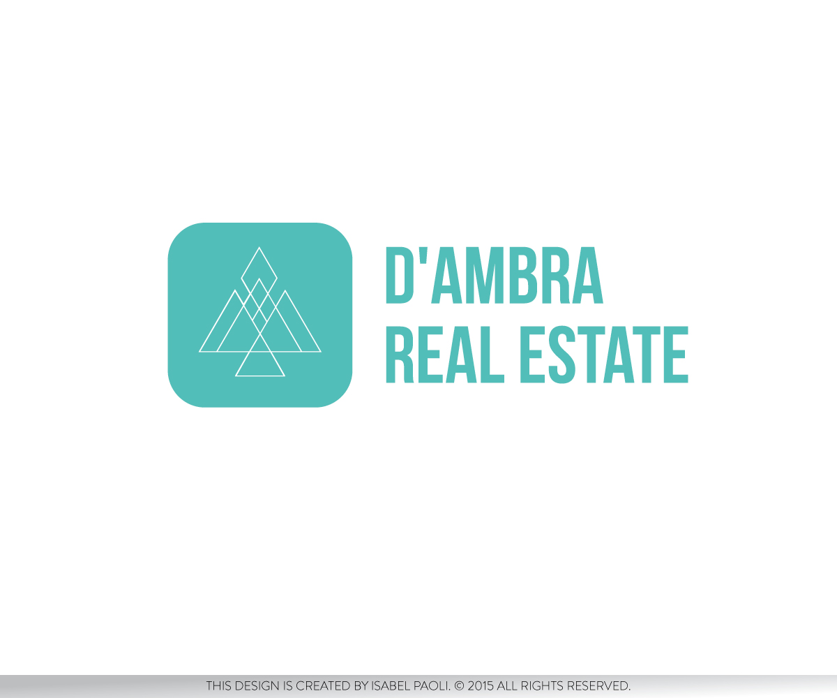 Logo Design by isabel.paoli for D'AMBRA REAL ESTATE | Design #8437288