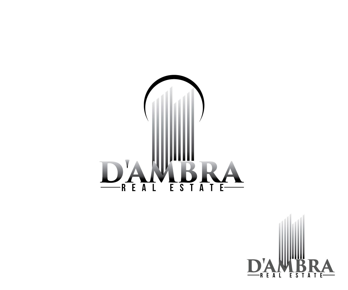 Logo Design by geeta Designs for D'AMBRA REAL ESTATE | Design #8436507