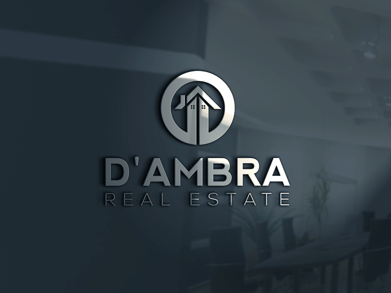 Logo Design by Violet for D'AMBRA REAL ESTATE | Design #8437998
