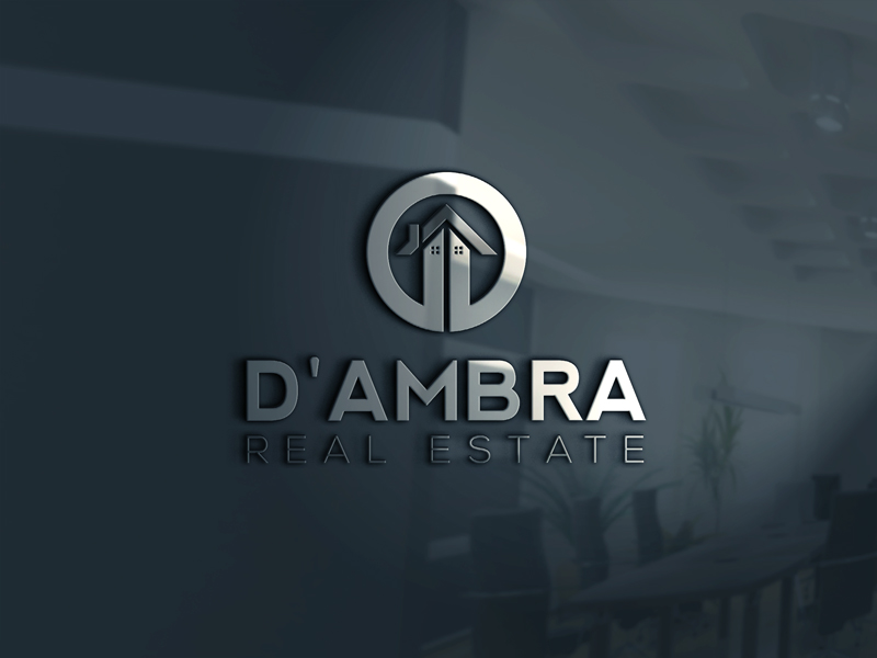 Logo Design by Violet for D'AMBRA REAL ESTATE | Design #8437999