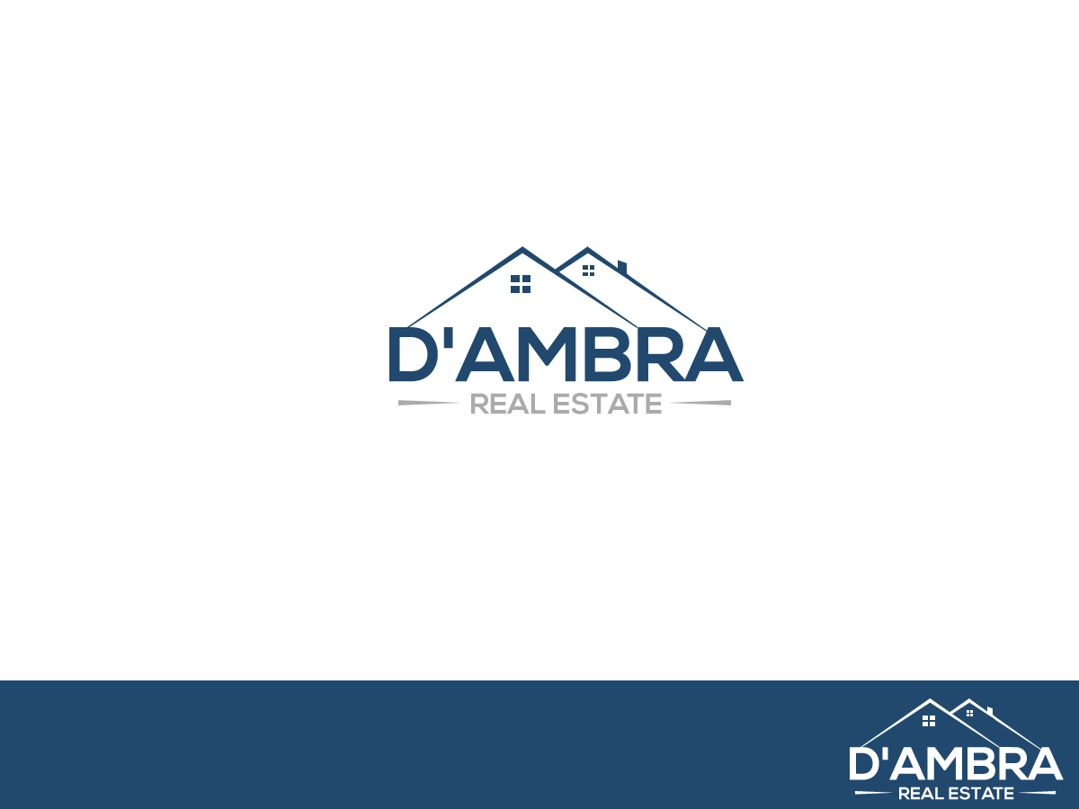 Logo-Design von Atec für D'AMBRA REAL ESTATE | Design #8437134