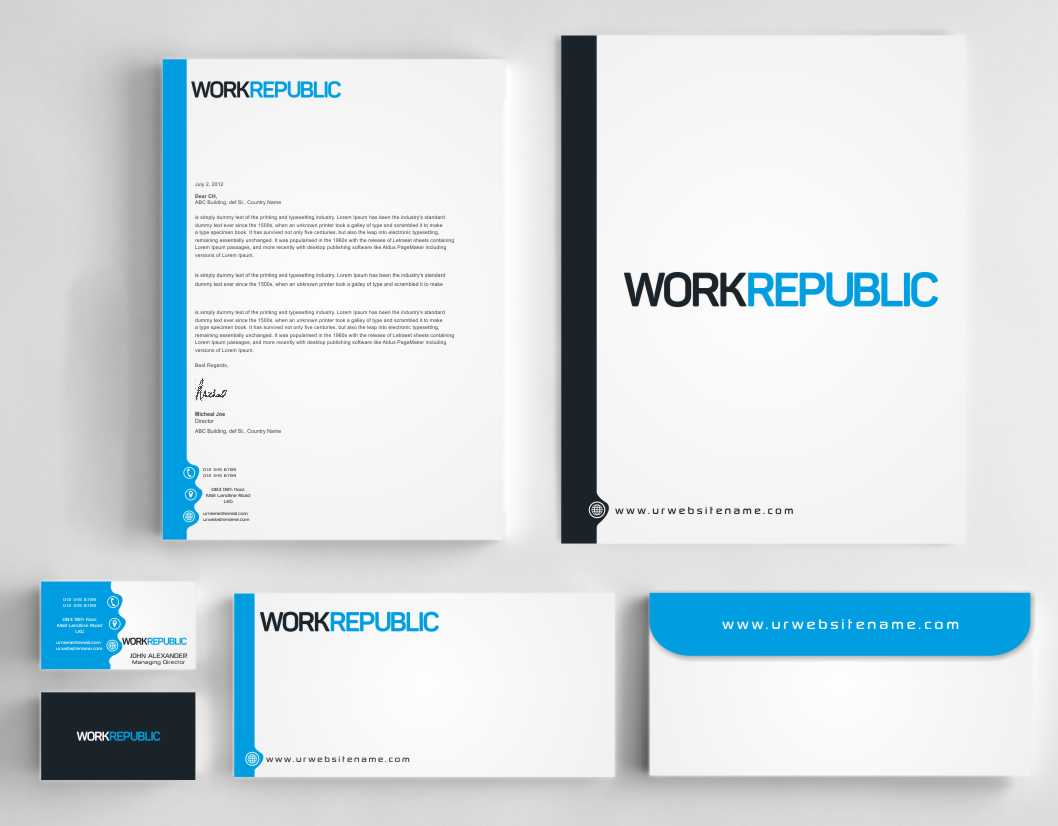 Stationery Design by AwsomeD for pro.work GmbH | Design #8445065