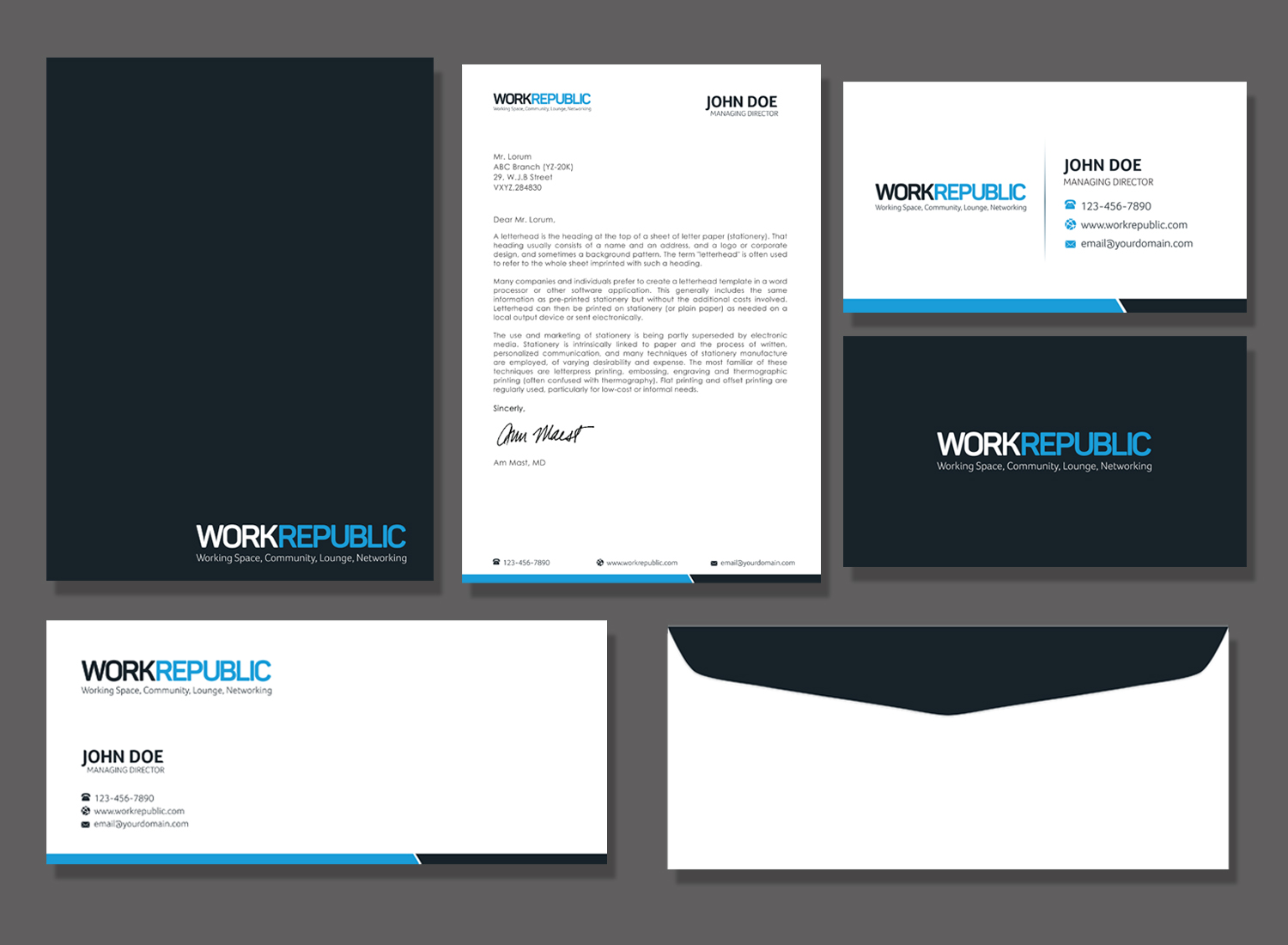 Stationery Design by Shradha for pro.work GmbH | Design #8444265