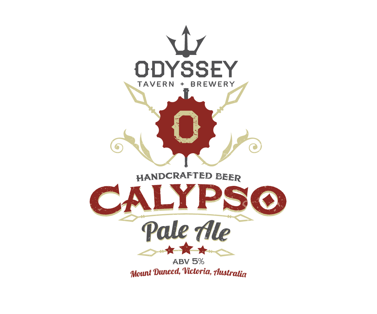Etikett-Design von llamagoose für Odyssey Tavern & Brewery Pty Ltd | Design #2070368