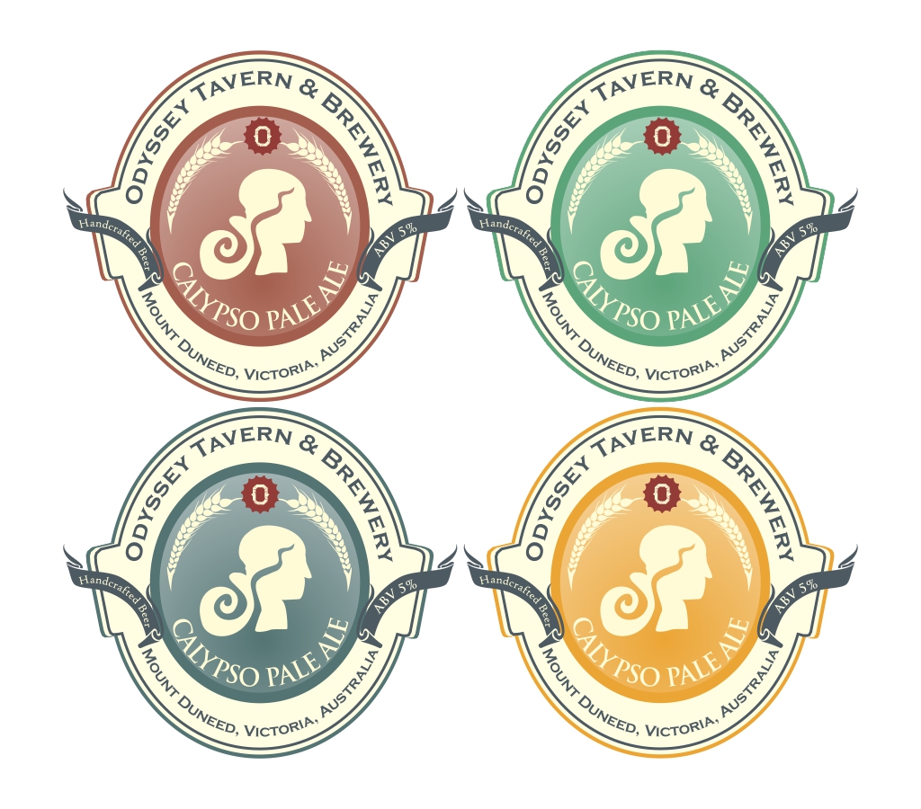 Label Design by Monimonzy for Odyssey Tavern & Brewery Pty Ltd | Design #2057663