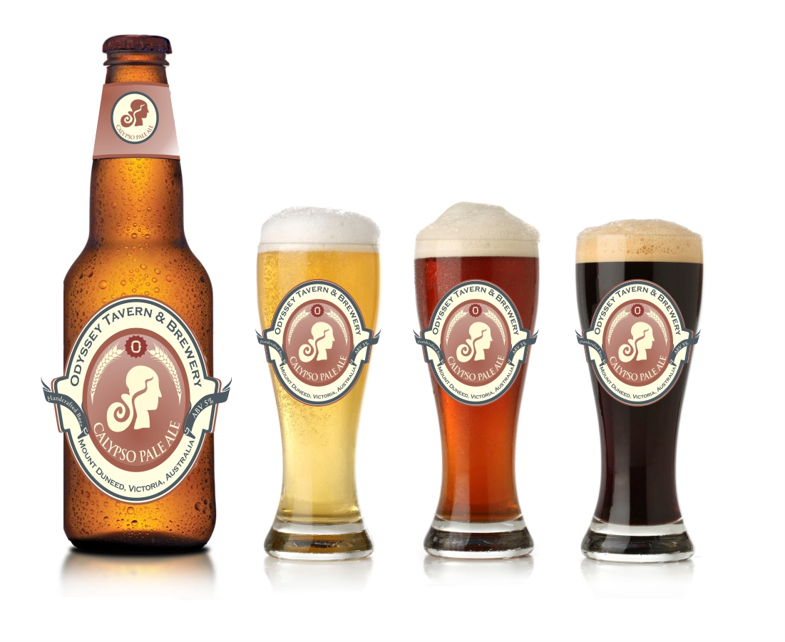 Label Design by Monimonzy for Odyssey Tavern & Brewery Pty Ltd | Design #2057664