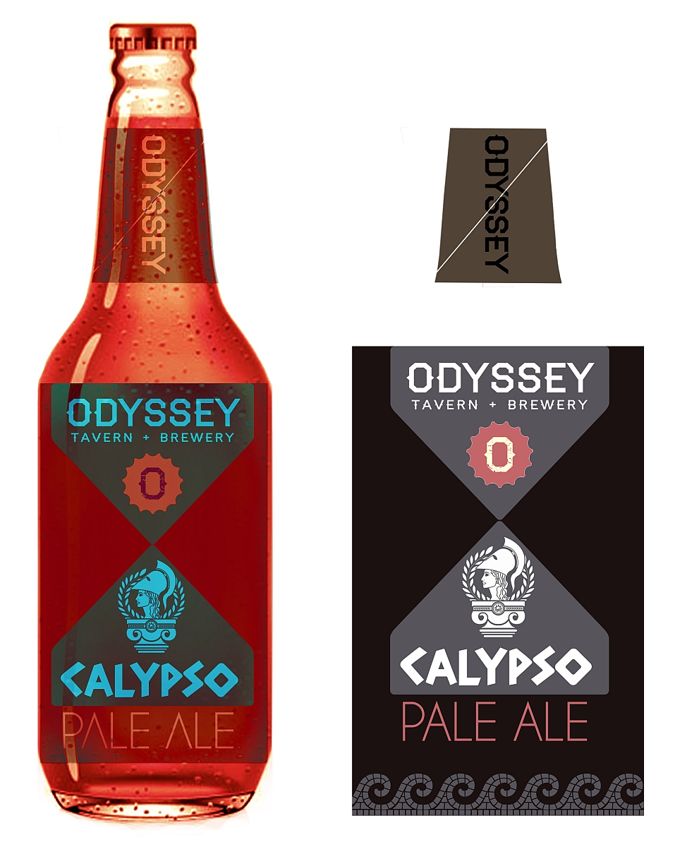 Etikett-Design von Alex für Odyssey Tavern & Brewery Pty Ltd | Design #2061865