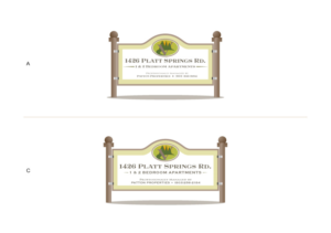 Apartment Complex in Southeastern US needs new signage & identity! | Diseño de Señalética por ~idiaz~