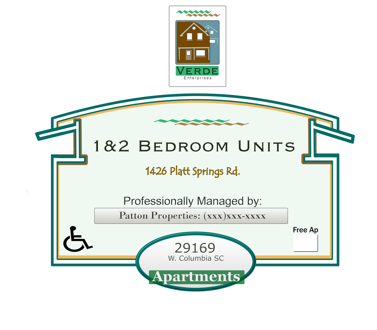 Signage Design by Saly for this project | Design #9222853