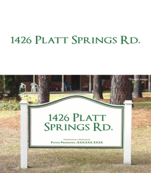 Signage Design by pivotaldesign.biz for this project | Design: #9199469
