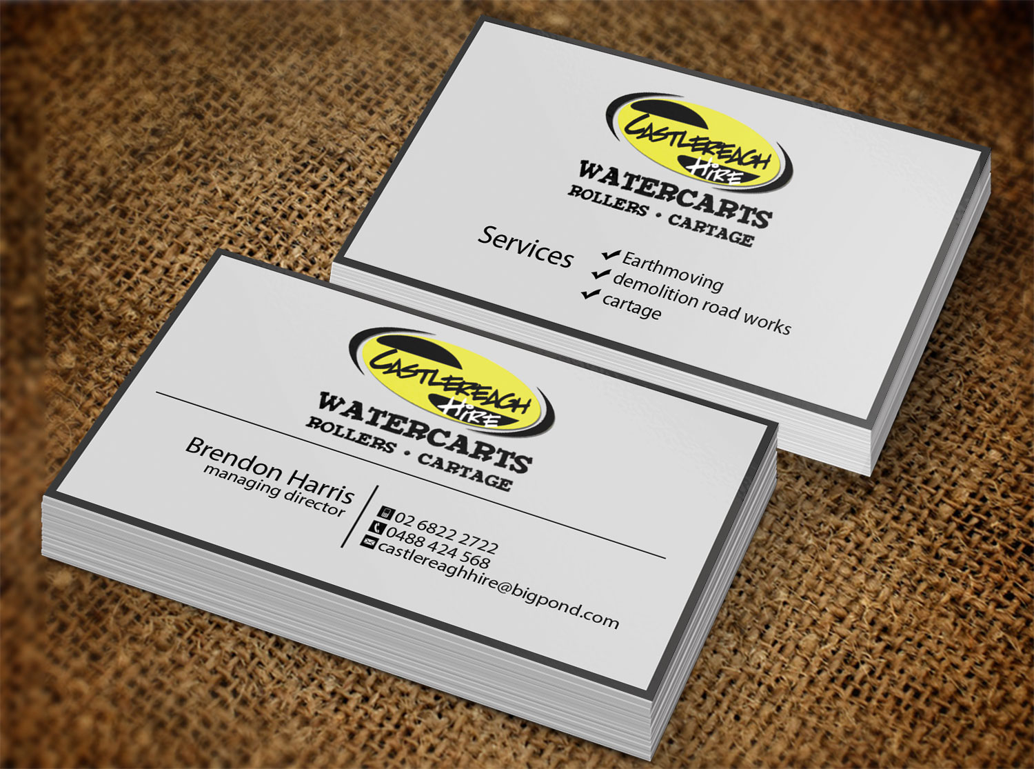 Visitenkarten-Design von Lanka Ama für BJM Building | Design #8478916