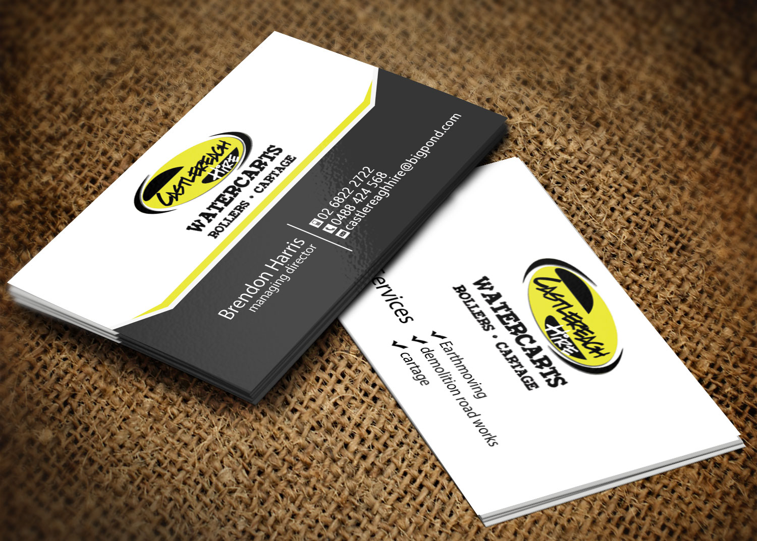 Visitenkarten-Design von Lanka Ama für BJM Building | Design #8478917