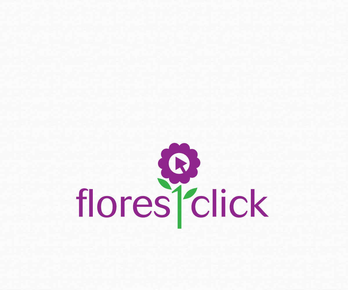 Logo Design by AD-X for Flores1Click - NIF: B-94055530 | Design #2003170