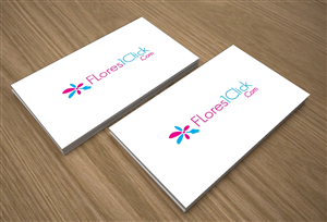 Logo Design by Ajay Soni for Flores1Click - NIF: B-94055530 | Design: #2023286