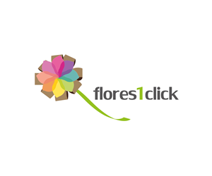 Diseño de Logo por AlleMallec para Flores1Click - NIF: B-94055530 | Diseño #2032451