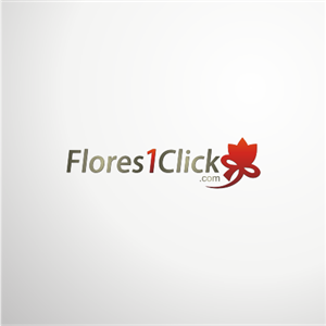 Diseño de Logo por smutten5758 para Flores1Click - NIF: B-94055530 | Diseño #2049091