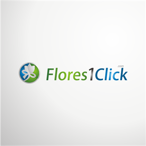 Logo Design by smutten5758 for Flores1Click - NIF: B-94055530 | Design: #2049126
