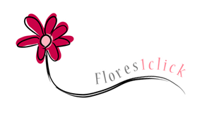 Diseño de Logo por Sara  para Flores1Click - NIF: B-94055530 | Diseño: #2052470