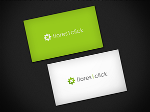 Diseño de Logo por DiLion para Flores1Click - NIF: B-94055530 | Diseño: #1985500