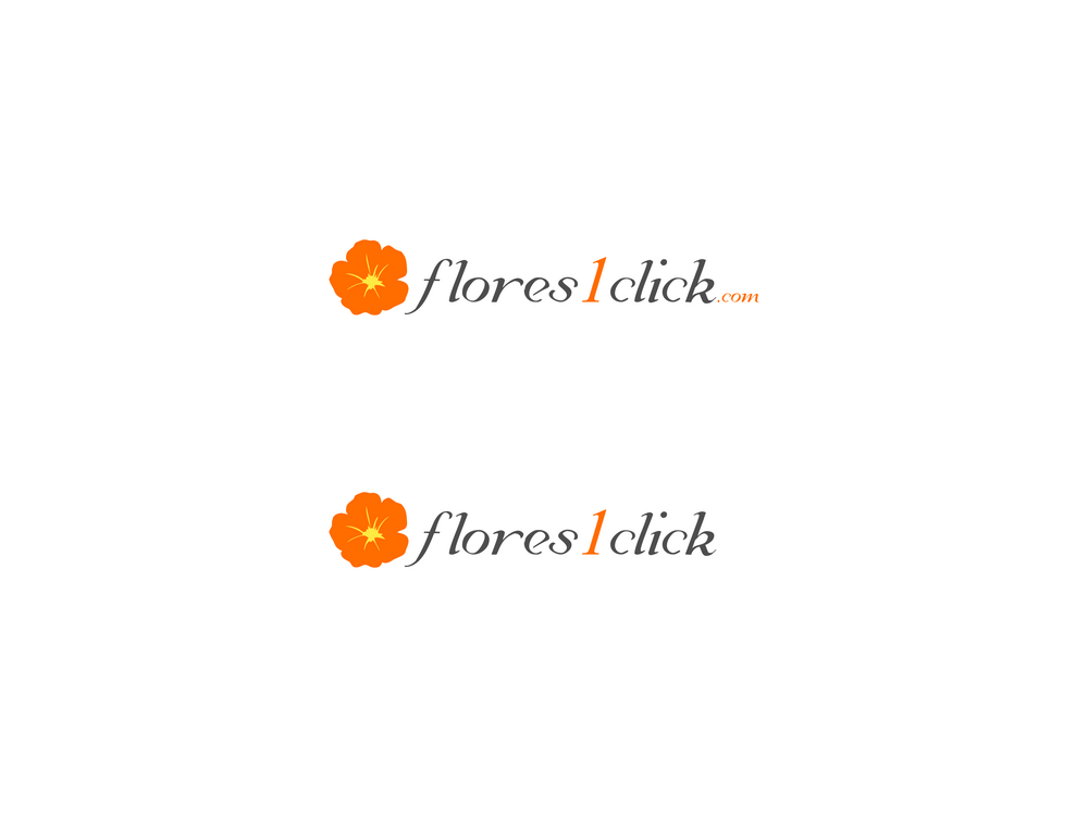 Logo Design by DiLion for Flores1Click - NIF: B-94055530 | Design #1989384