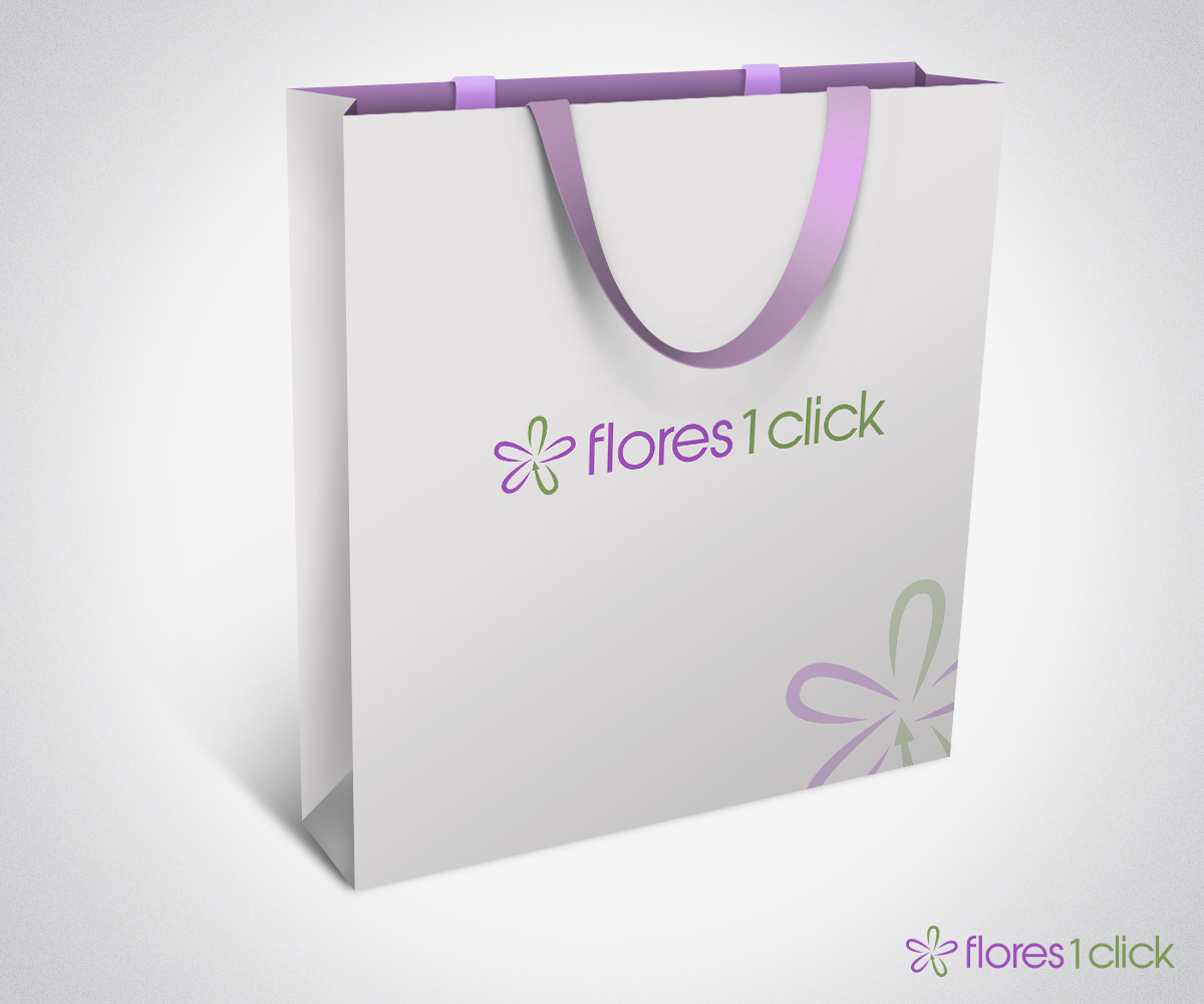 Logo Design by Alchemist for Flores1Click - NIF: B-94055530 | Design #1997215