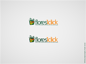 Diseño de Logo por Angelina para Flores1Click - NIF: B-94055530 | Diseño: #2060157