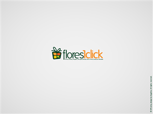 Diseño de Logo por Angelina para Flores1Click - NIF: B-94055530 | Diseño: #2060588