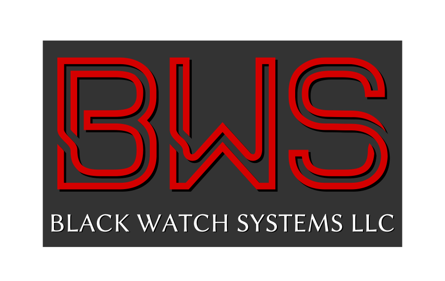 Diseño de Logo por VJ para Black Watch Systems | Diseño #1988112