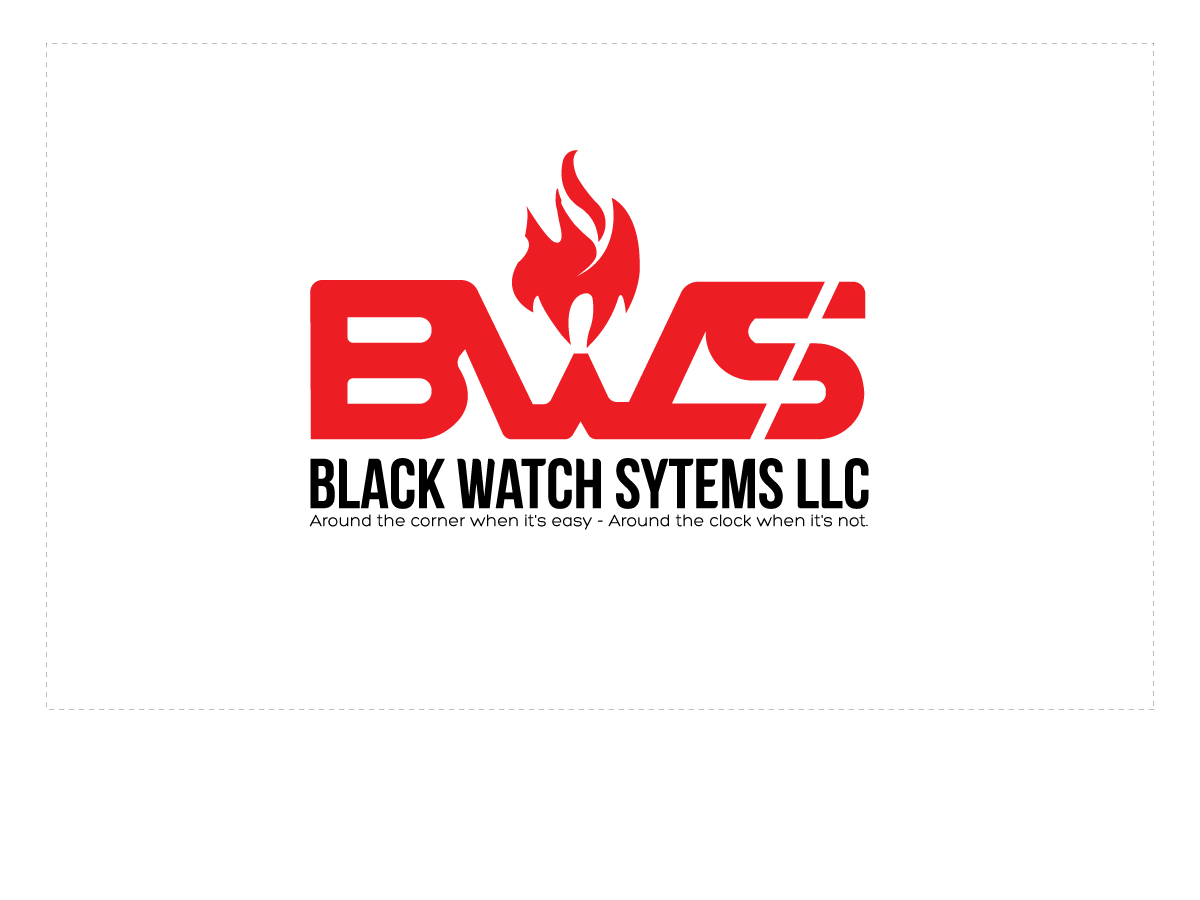 Diseño de Logo por X.1.V para Black Watch Systems | Diseño #1985615