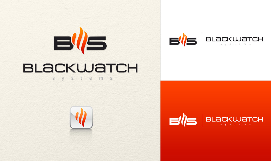 Logo-Design von kresh für Black Watch Systems | Design #2026556
