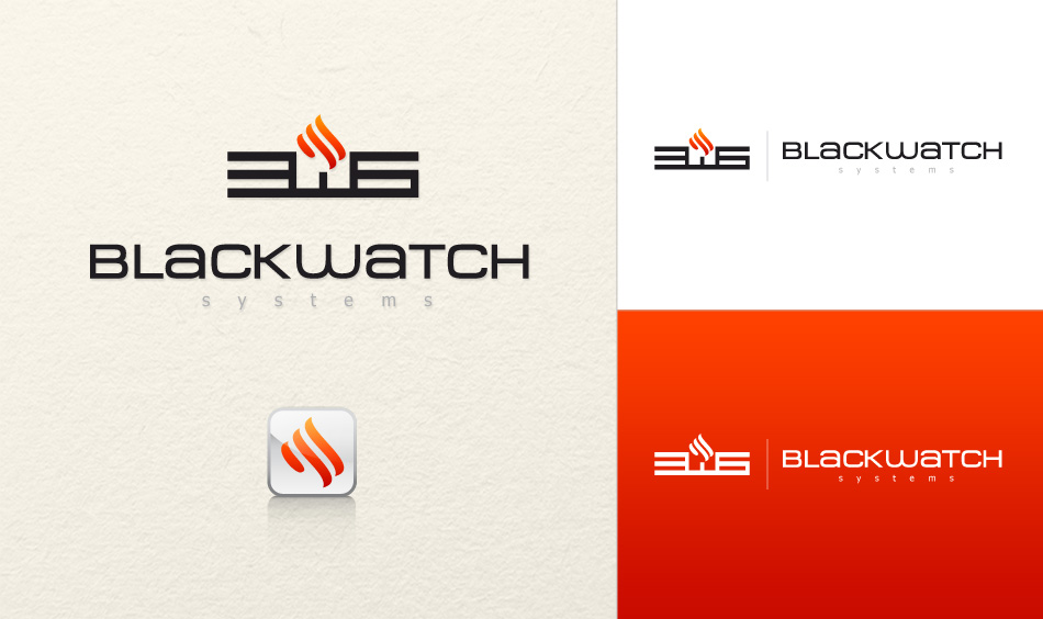 Logo Design by kresh for Black Watch Systems | Design #2026557