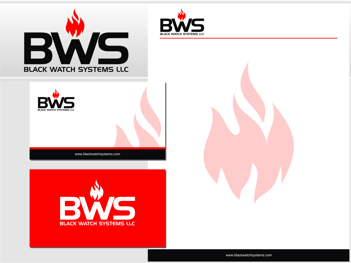Logo Design by R16 for Black Watch Systems | Design #2088133