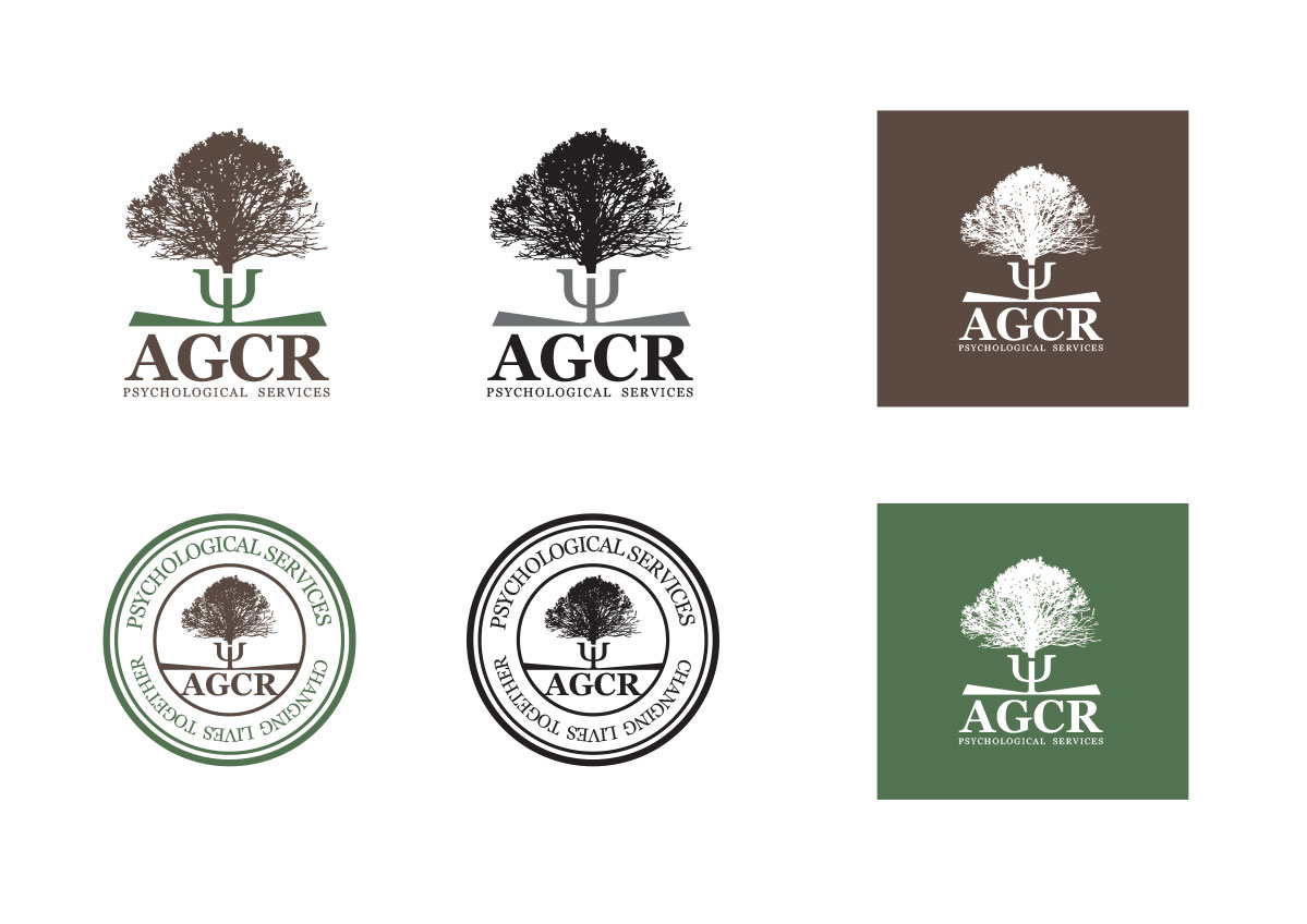 Logo Design by hapiman for AGCR Psychological Services, LLC | Design #2003665
