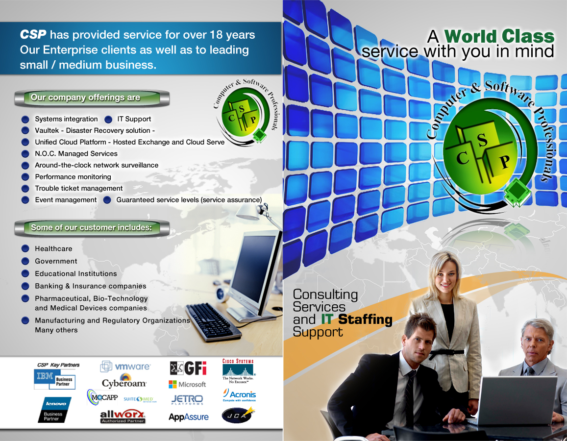 Brochure Design by Lou.Rili for Initium Novum Management | Design #2022385