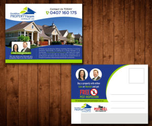 FREE PEST INSPECTION ON US!! | Postcard Design by Designers Hub
