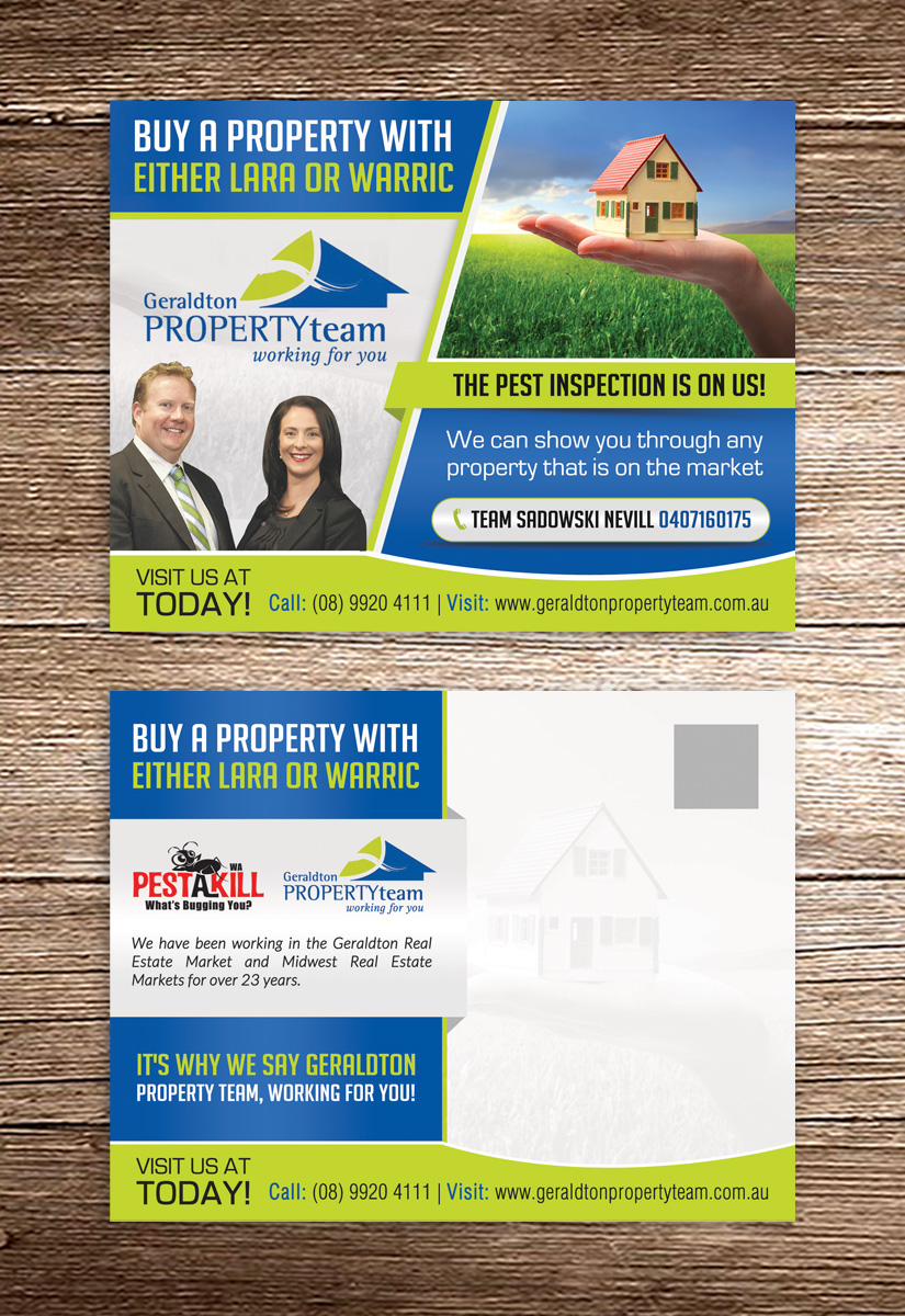 Postcard Design by debdesign for this project | Design #8471845