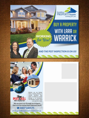 Postcard Design by creative.bugs for this project | Design: #8446484