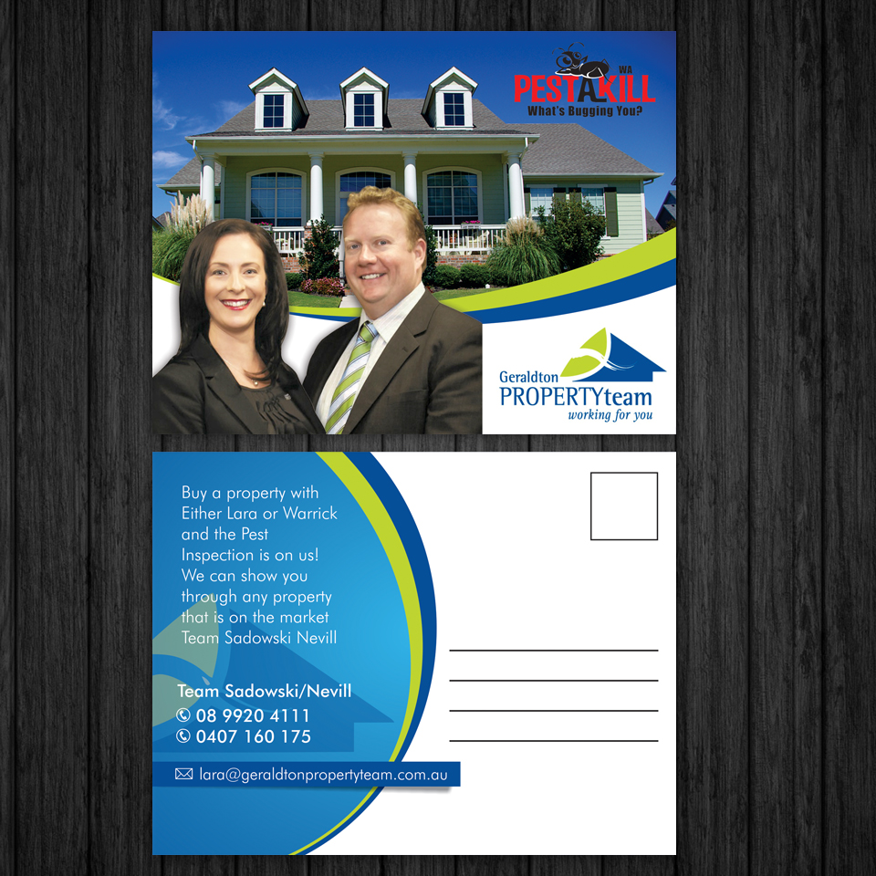 Postcard Design by ecorokerz for this project | Design #8459739