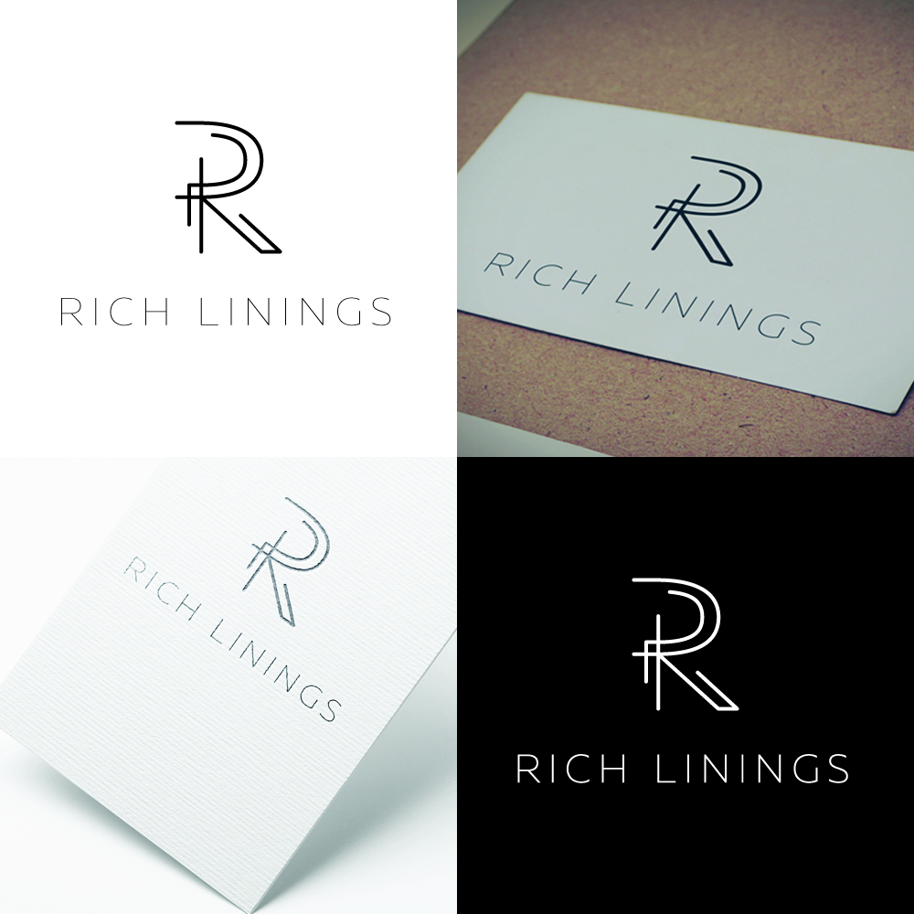 Logo Design by MinjA_Iv for Rich Linings | Design #8489946