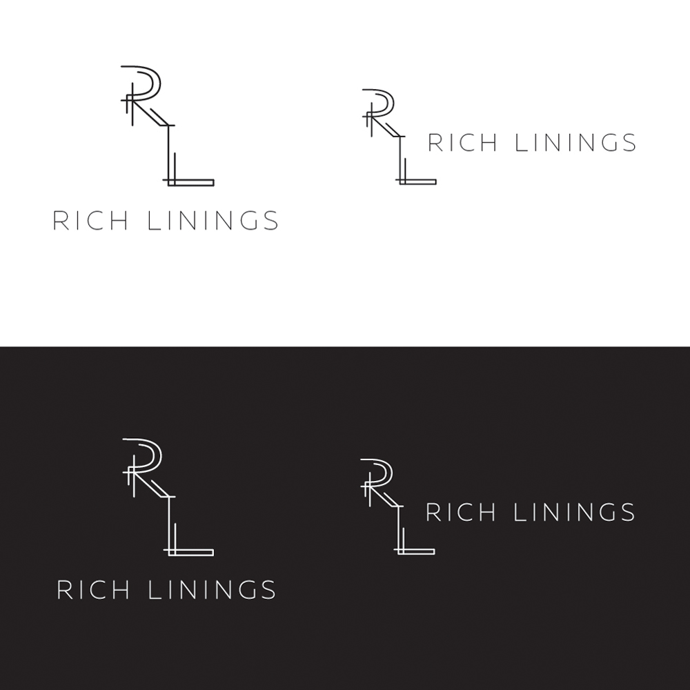 Logo Design by MinjA_Iv for Rich Linings | Design #8838125