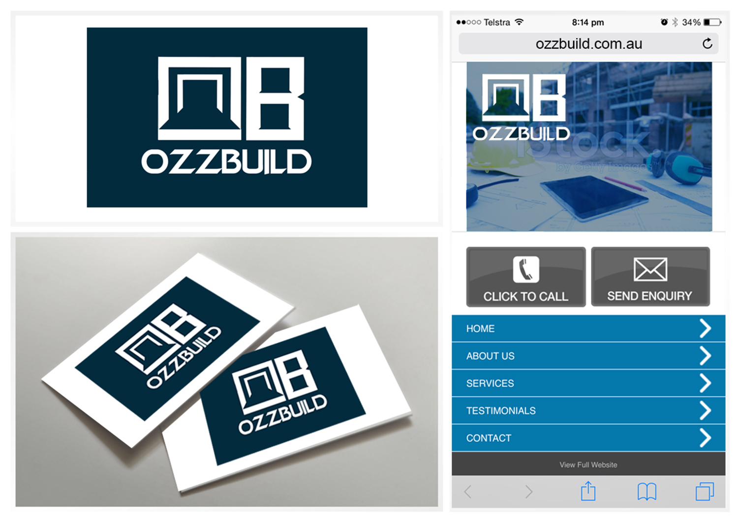 Logo Design by graphixir for Ozzbuild | Design #8449790